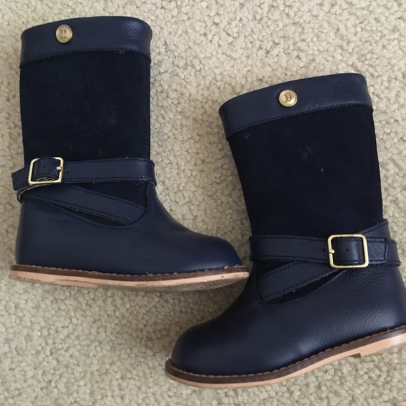 Janie and Jack Other - Janie And Jack leather suede riding boots girls 5